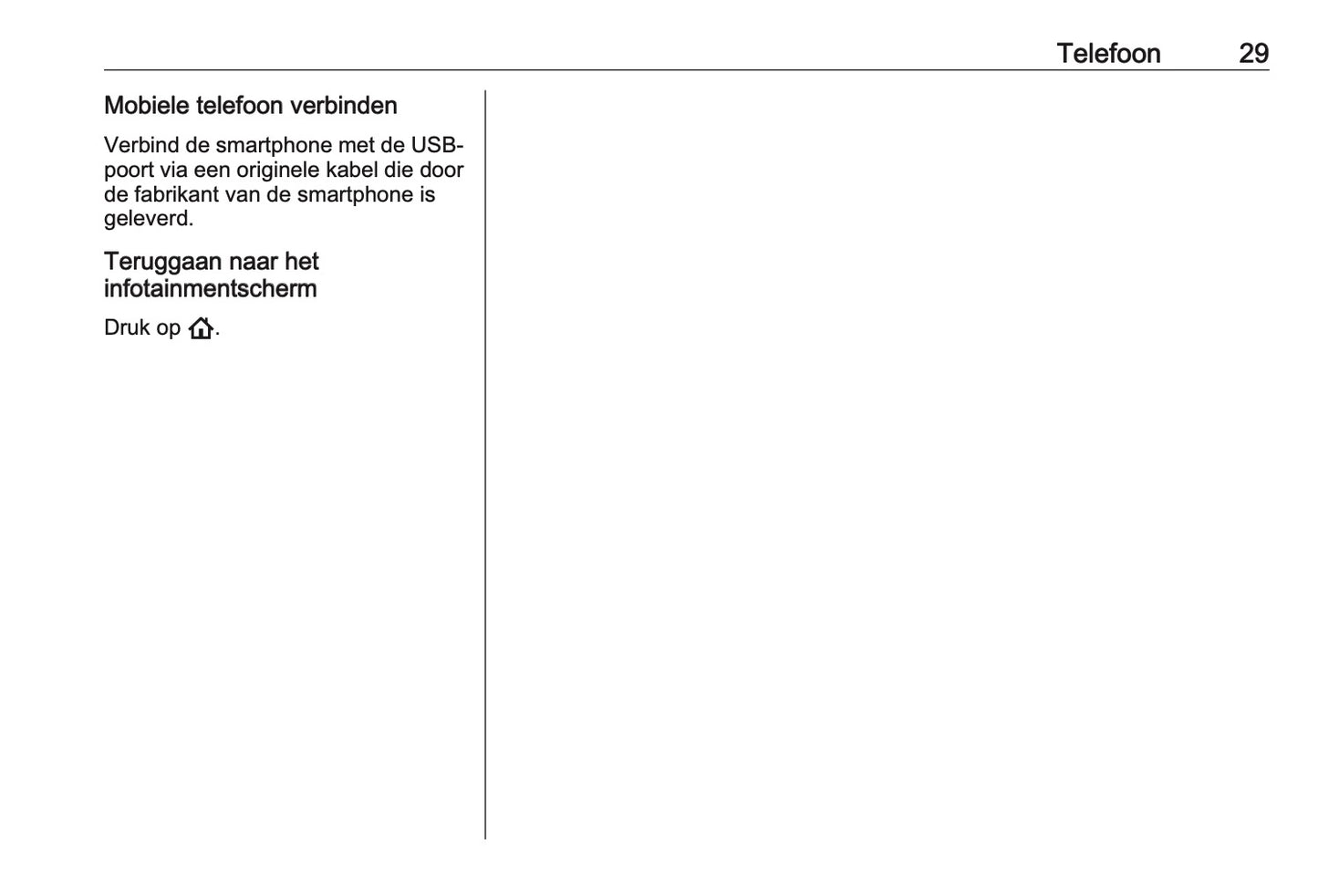 2020-2021 Opel Insignia Infotainment Manual | Dutch