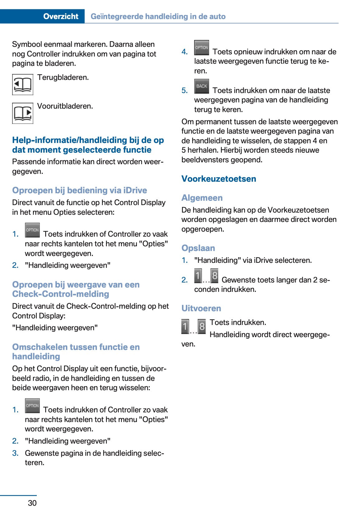 2017 BMW 3 Series Touring Owner's Manual | Dutch