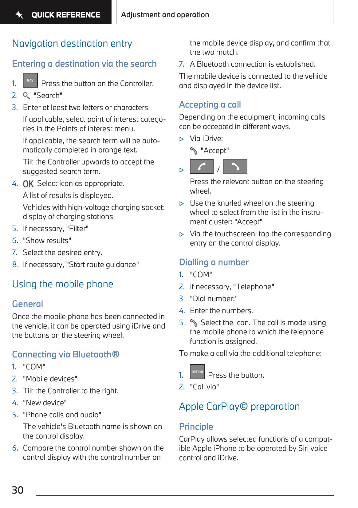 2023 BMW iX3 Owner's Manual | English