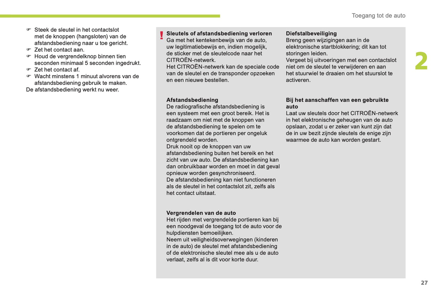 2017-2018 Citroën Berlingo Gebruikershandleiding | Nederlands