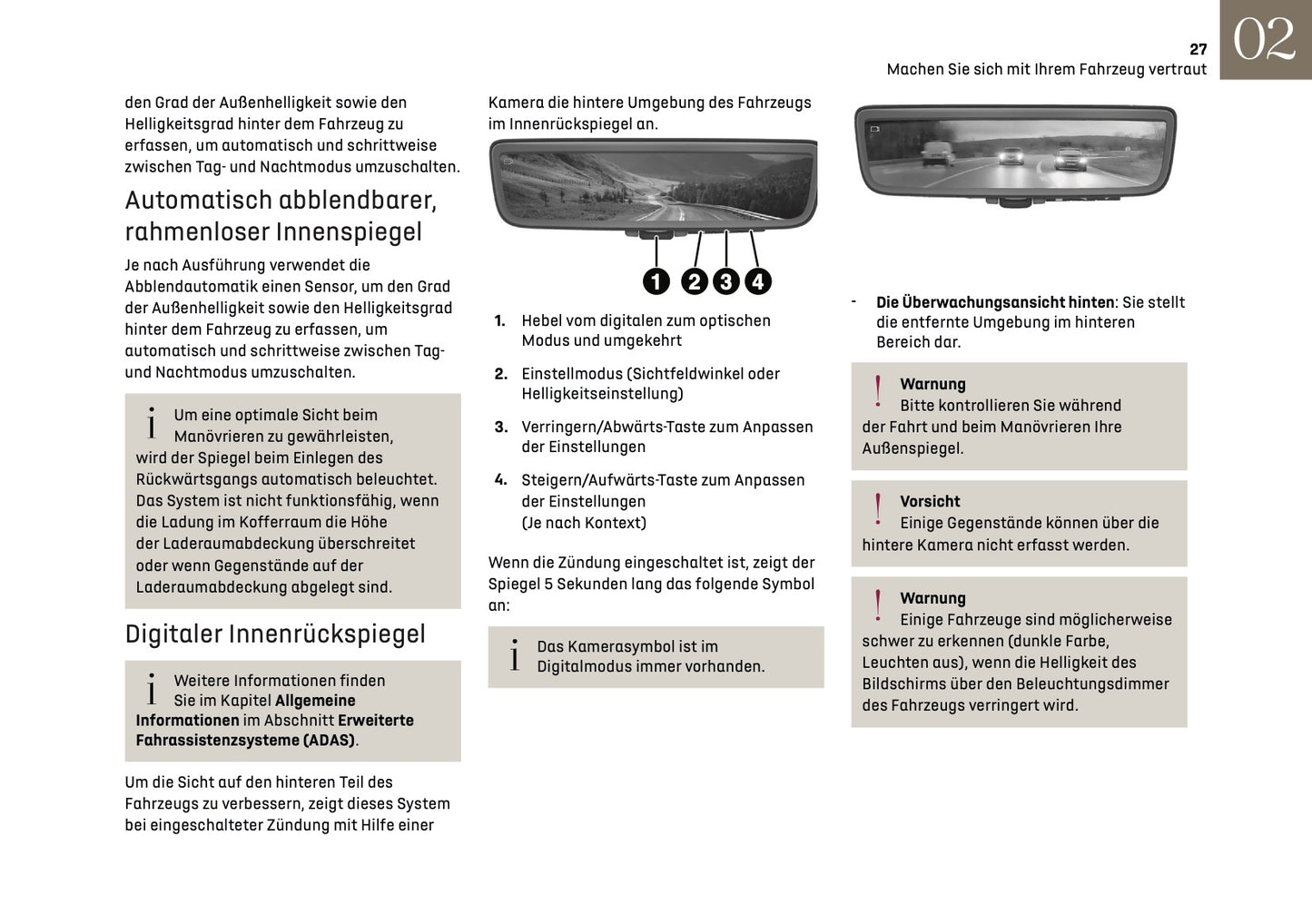 2025 DS Automobiles N8 Owner's Manual | German