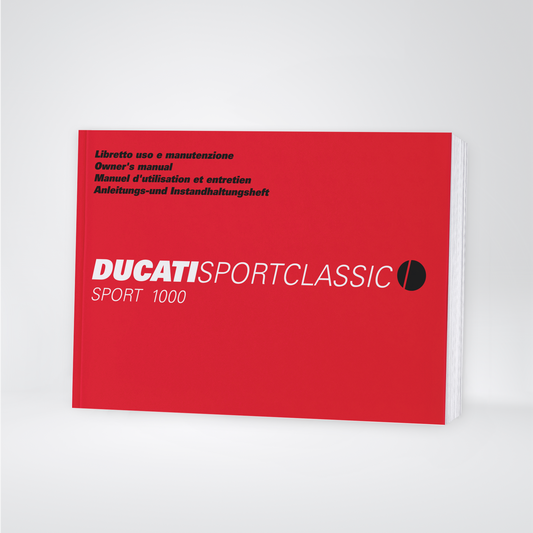 2006-2008 Ducati Sport1000 Gebruikershandleiding | Engels