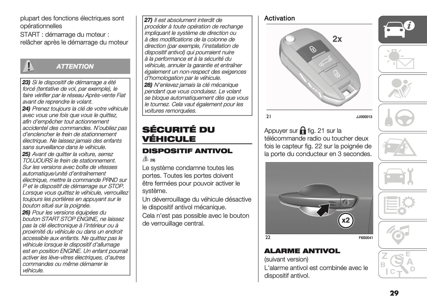 2026 Fiat 600 Manuel du propriétaire | Français