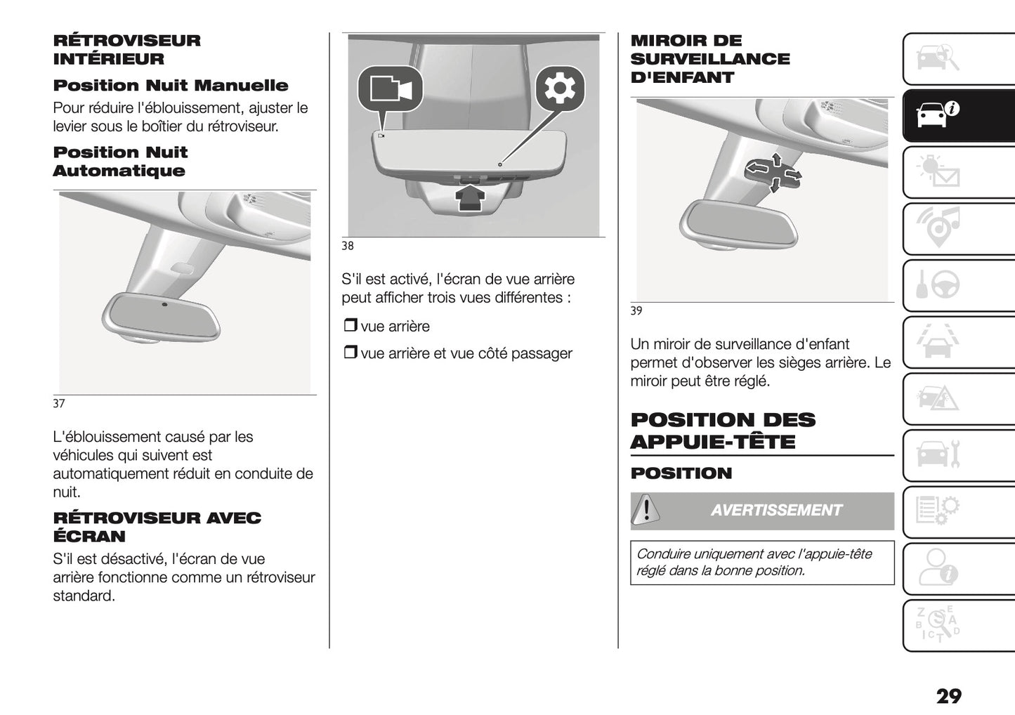 2025 Fiat Doblò Owner's Manual | French