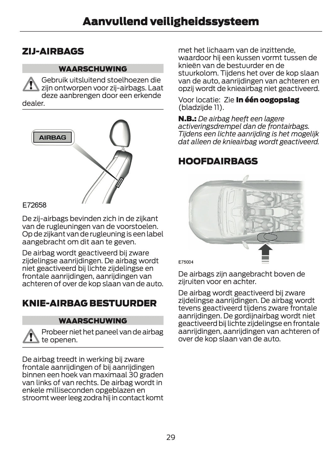 2014-2015 Ford B-Max Gebruikershandleiding | Nederlands