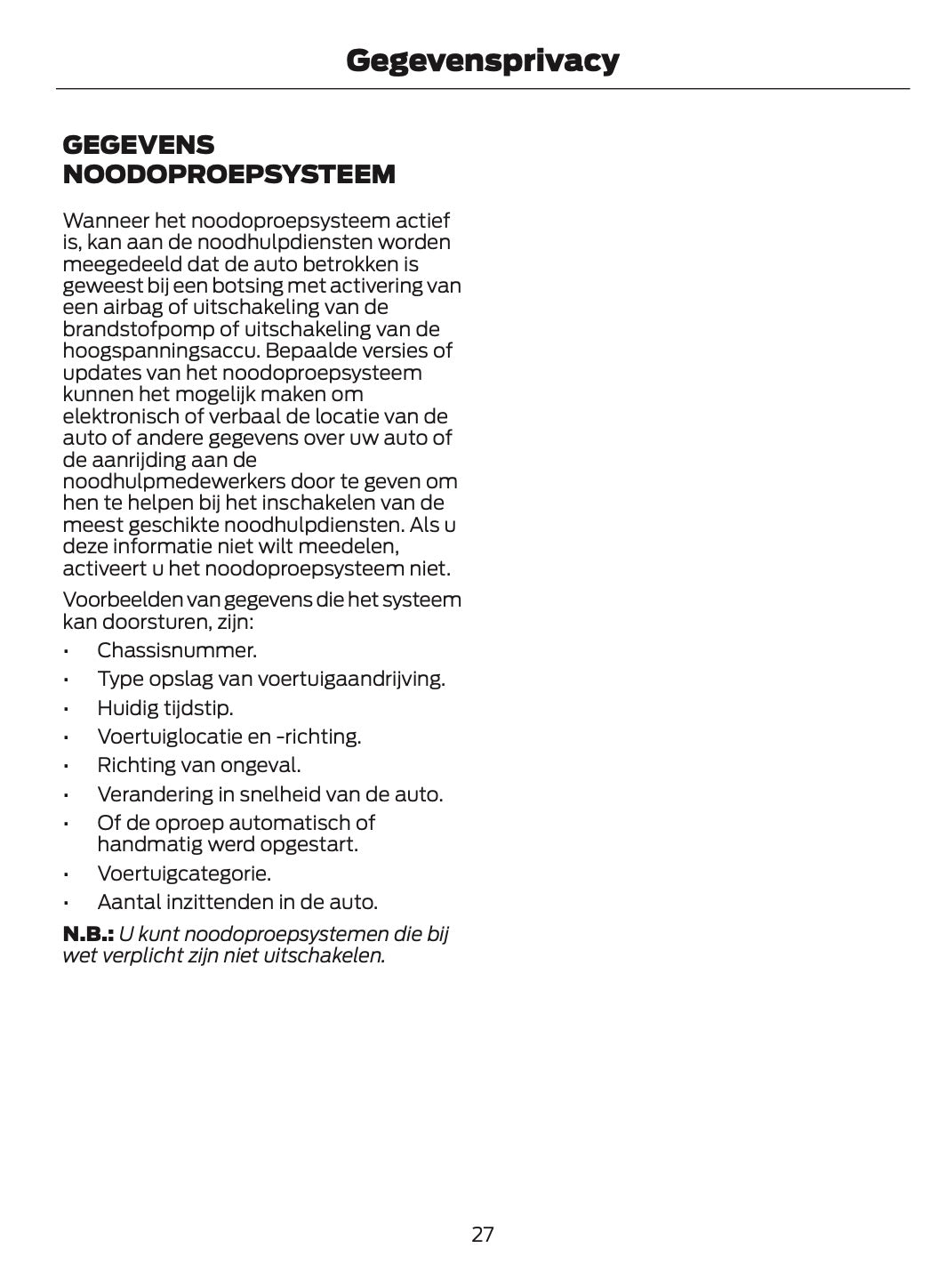 2025-2026 Ford Mustang Gebruikershandleiding | Nederlands