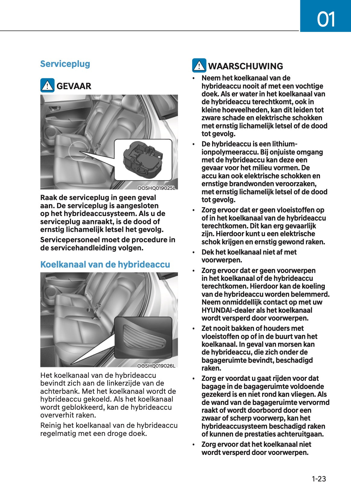 2023 Hyundai Kona Hybrid Owner's Manual | Dutch