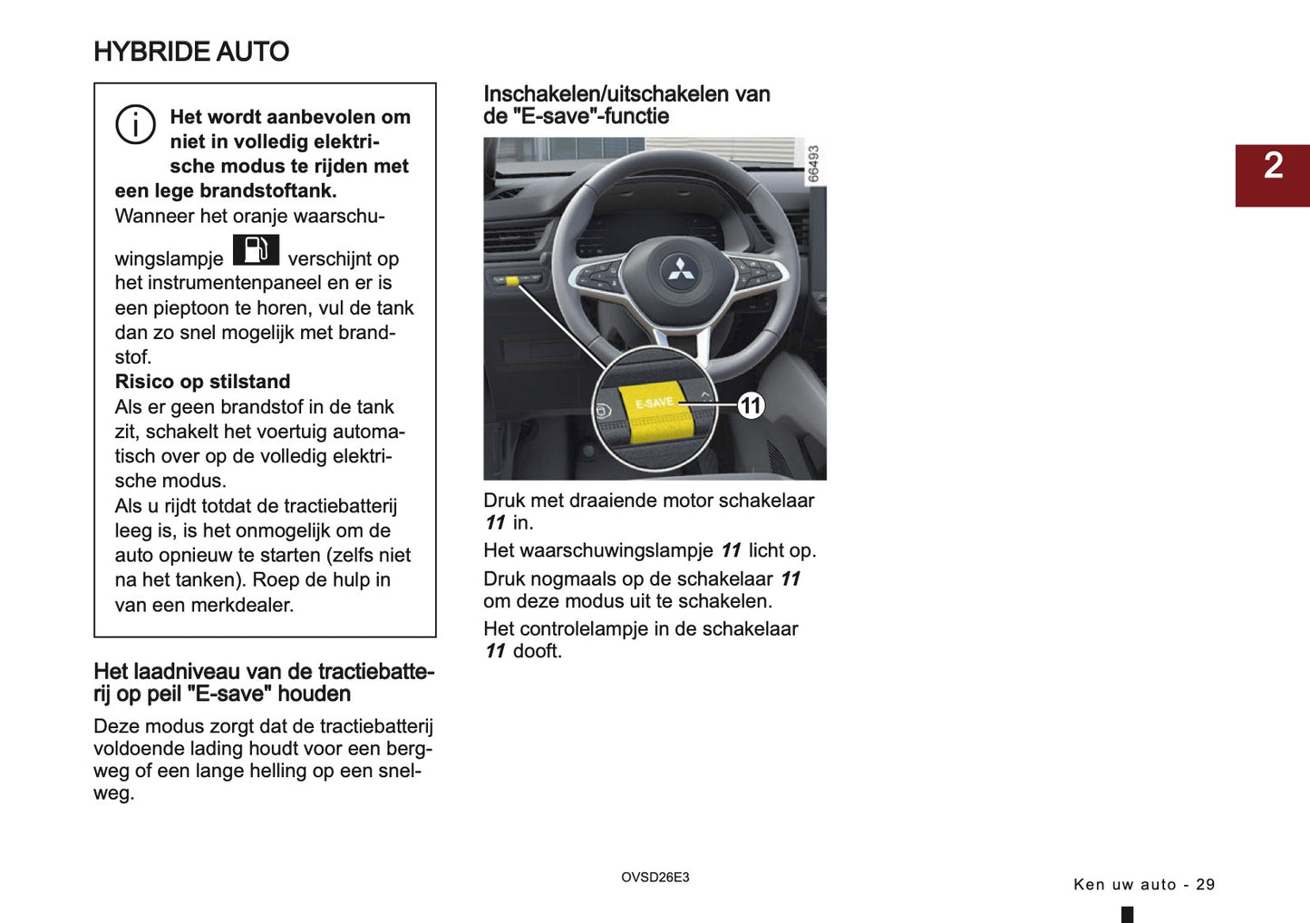 2026 Mitsubishi ASX Owner's Manual | Dutch