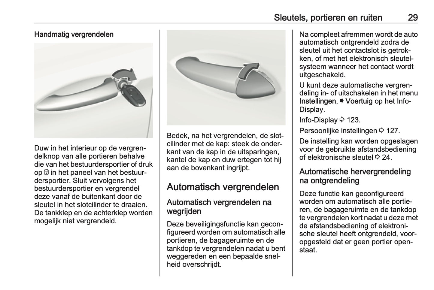 2016-2017 Opel Astra Owner's Manual | Dutch