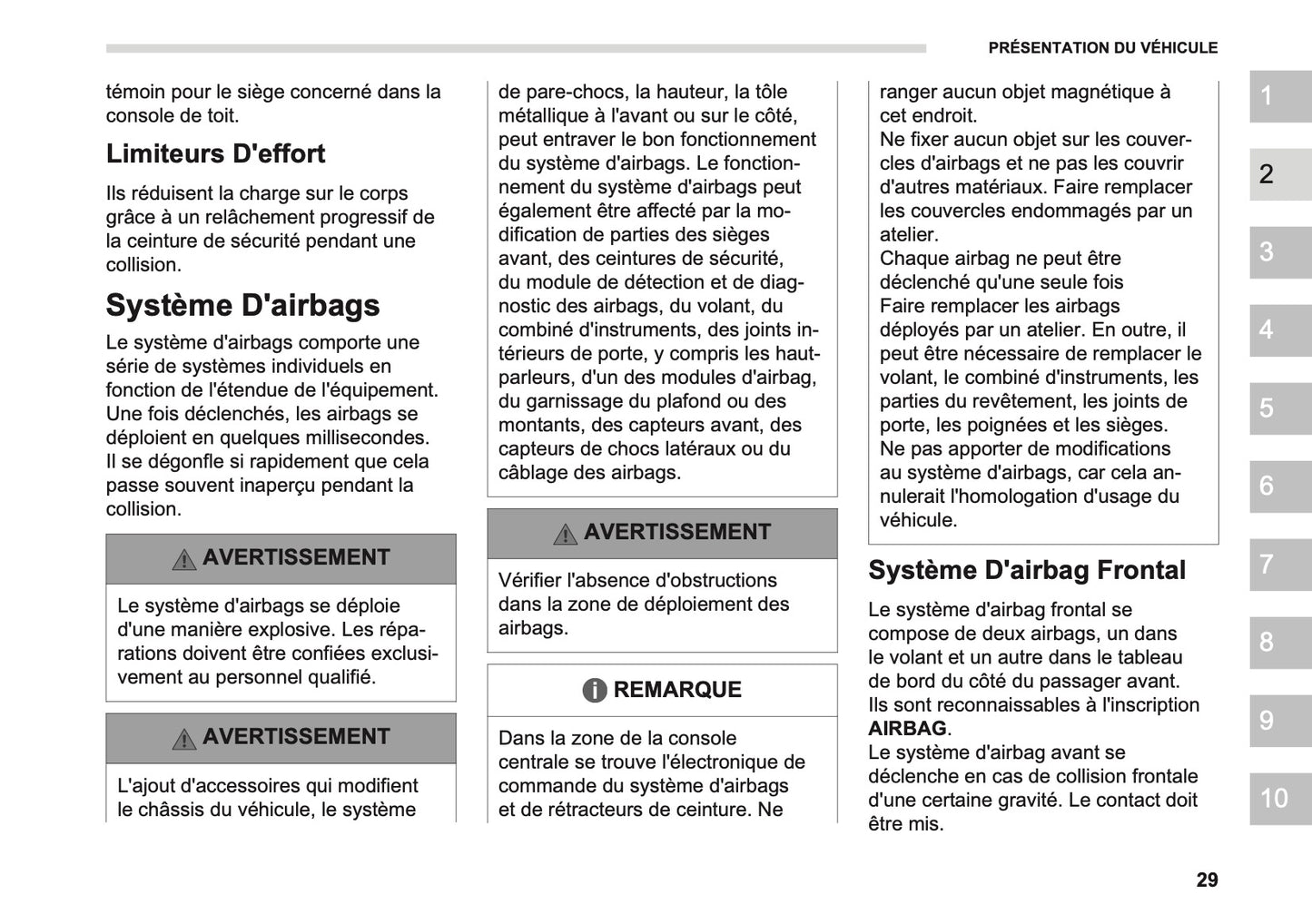 2026 Opel Frontera Owner's Manual | French