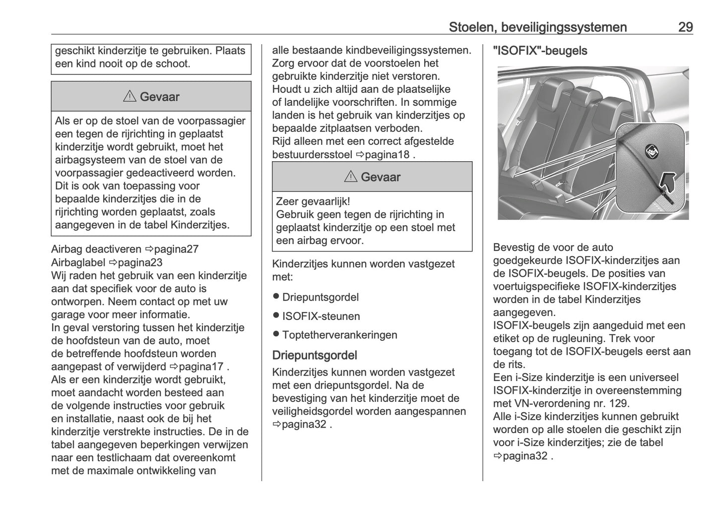 2025 Opel Frontera Owner's Manual | Dutch