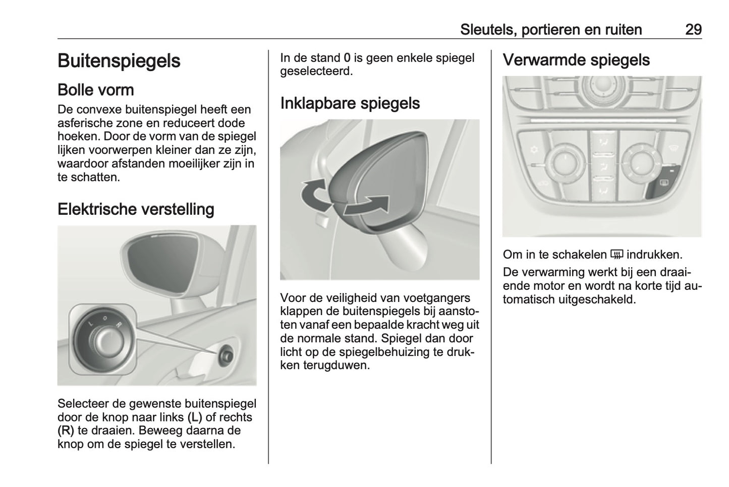 2016-2017 Opel Meriva Owner's Manual | Dutch