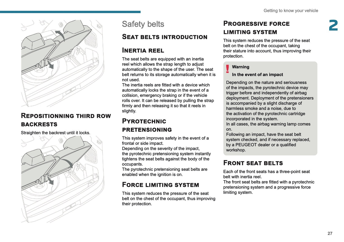2025-2026 Peugeot 3008/5008 Owner's Manual | English