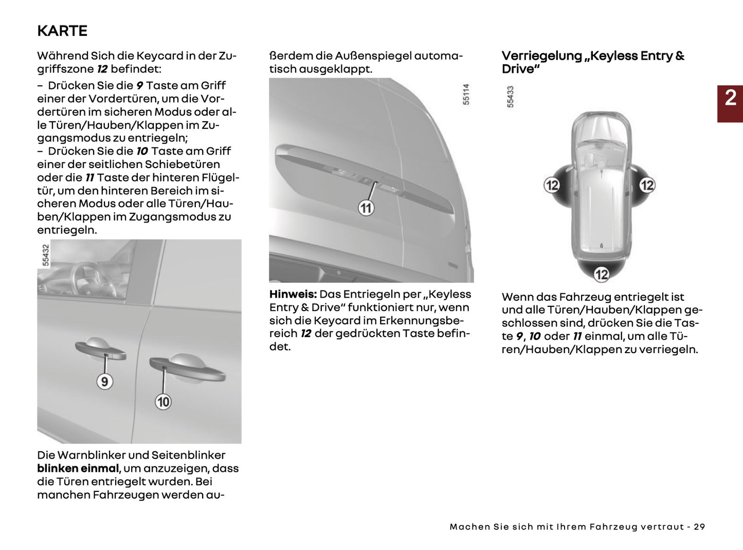 2024-2025 Renault Kangoo/Kangoo Rapid Owner's Manual | German