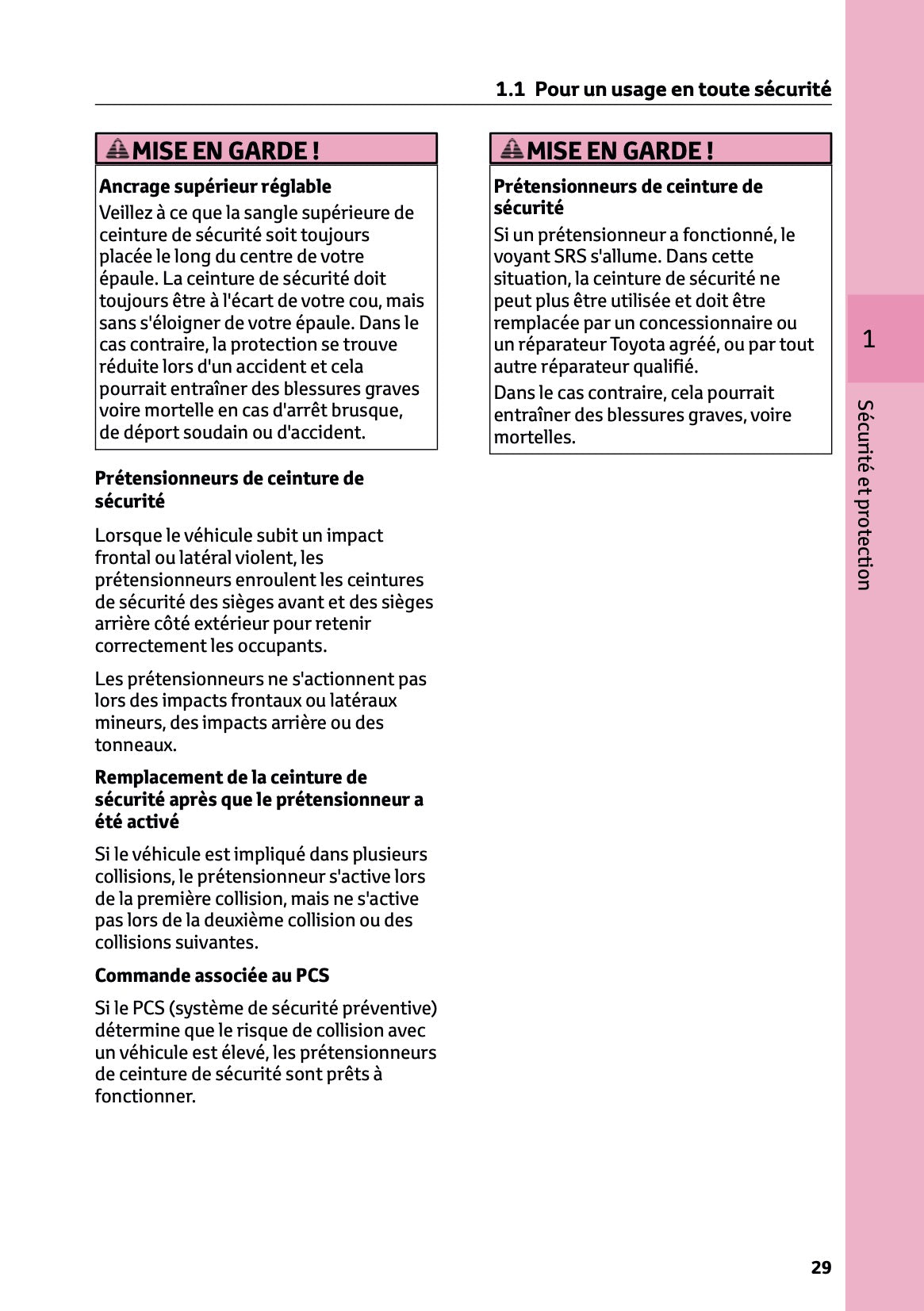 2023-2024 Toyota C-HR Hybrid Manuel du propriétaire | Français