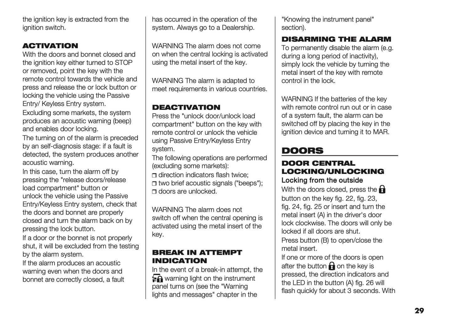 2025 Vauxhall Movano Owner's Manual | English