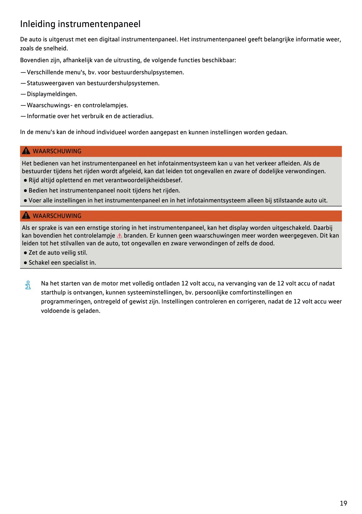 2022-2023 Volkswagen Taigo Owner's Manual | Dutch