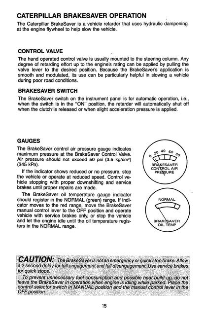1981 - 1990 Peterbilt 379 Gebruikershandleiding | Engels