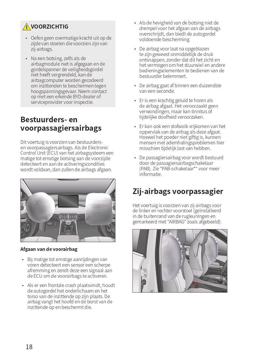 2023-2024 BYD Atto 3 Gebruikershandleiding | Nederlands