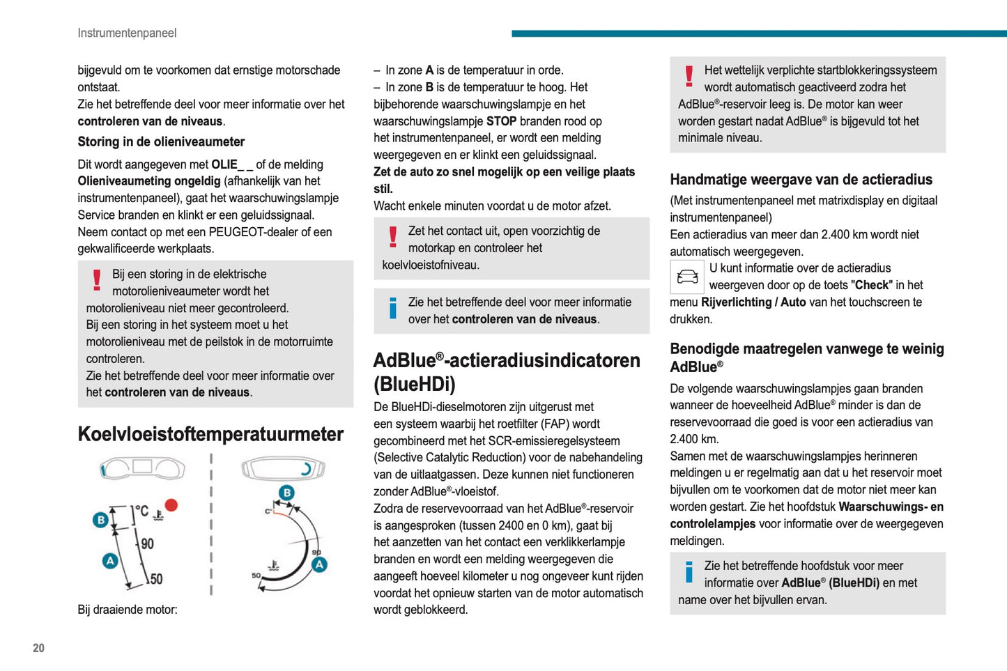 2019-2020 Peugeot 2008 / e-2008 Manuel du propriétaire | Néerlandais