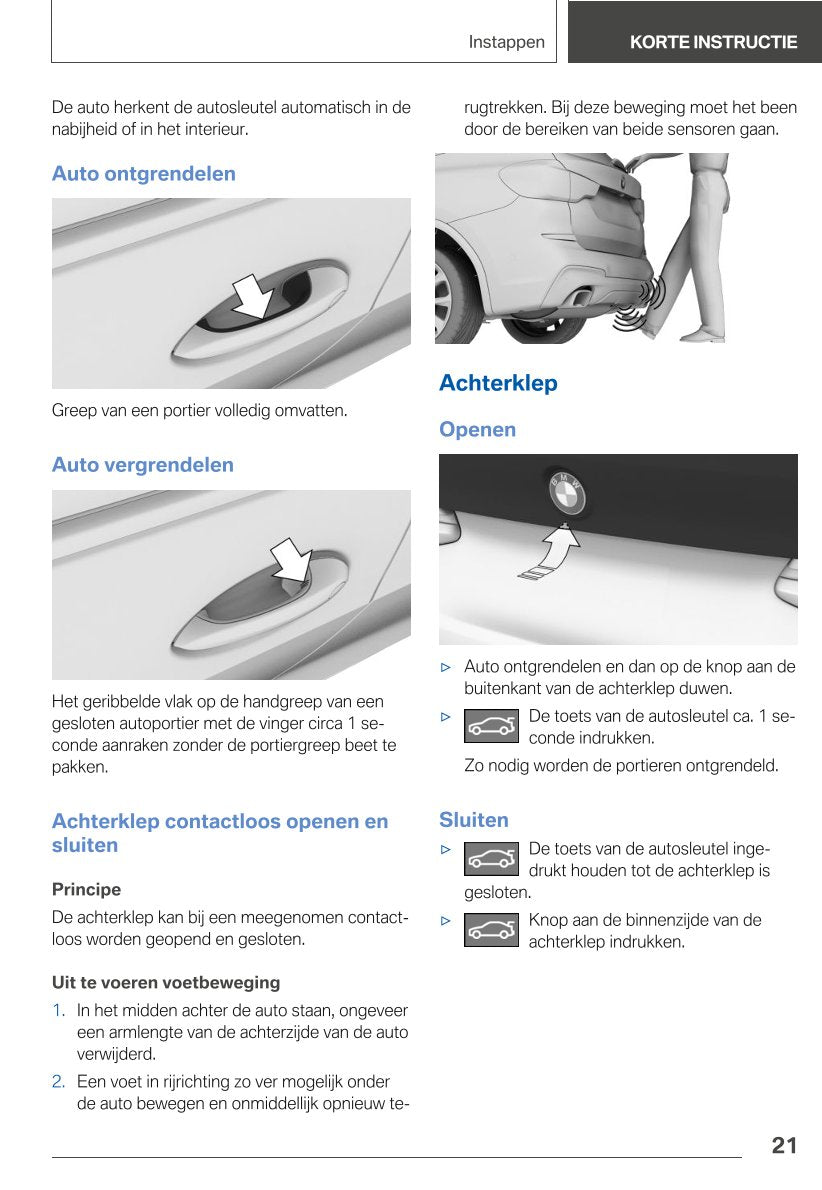 2021 BMW X3 Gebruikershandleiding | Nederlands