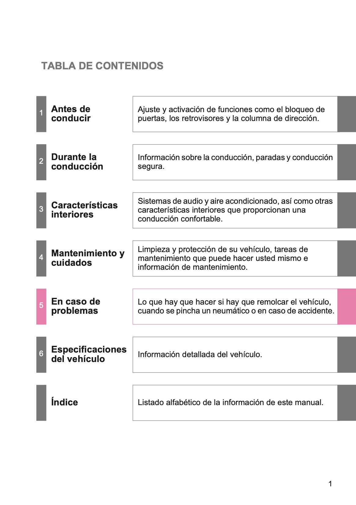 2016-2020 Toyota GT86 Manuel du propriétaire | Espagnol
