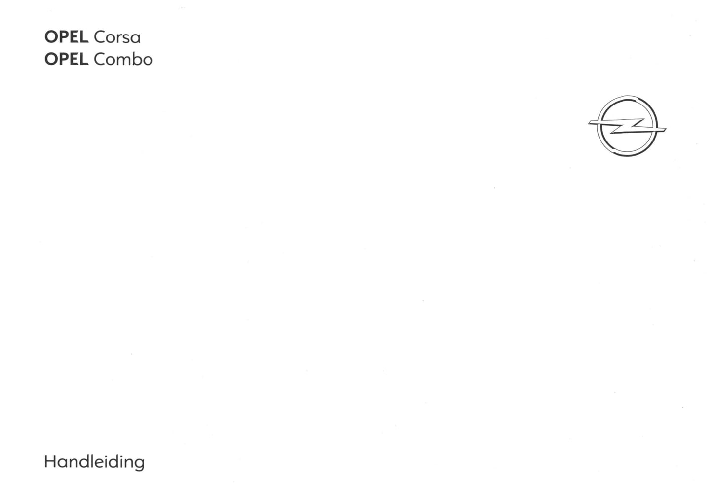 2003-2006 Opel Corsa Bedienungsanleitung | Niederländisch
