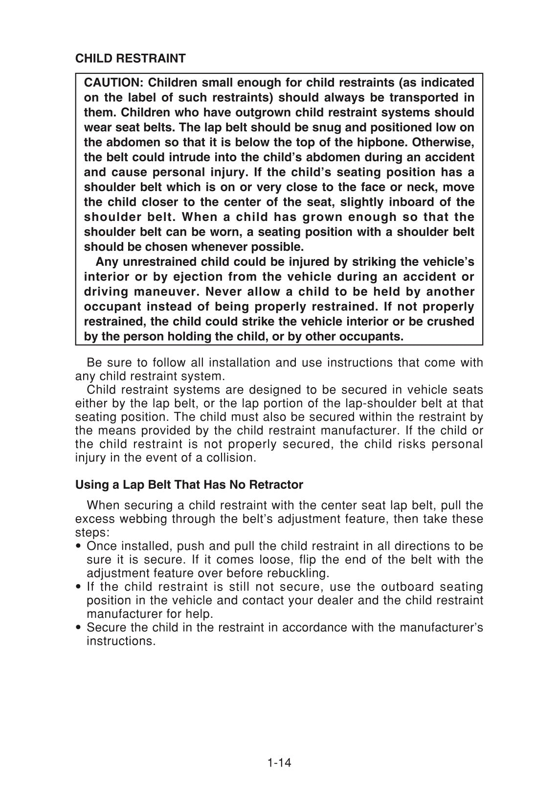 2006 Isuzu Truck Bedienungsanleitung | Englisch