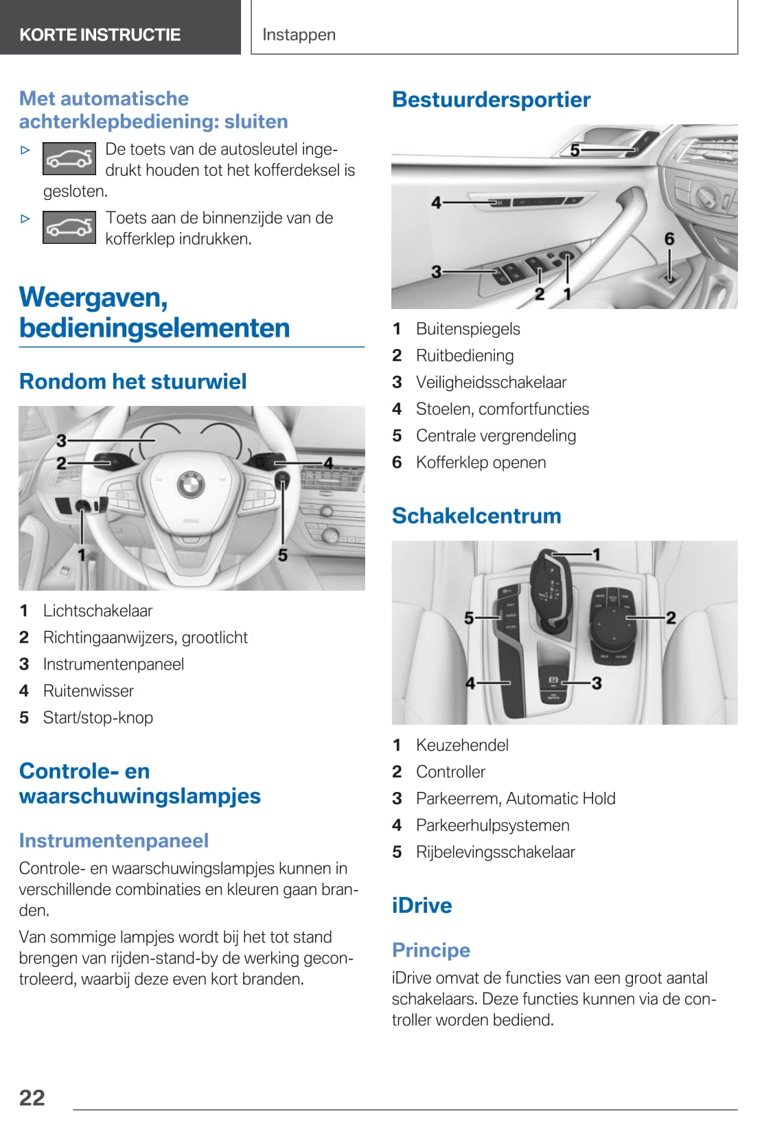 2020-2021 BMW 5-serie Manuel du propriétaire | Néerlandais