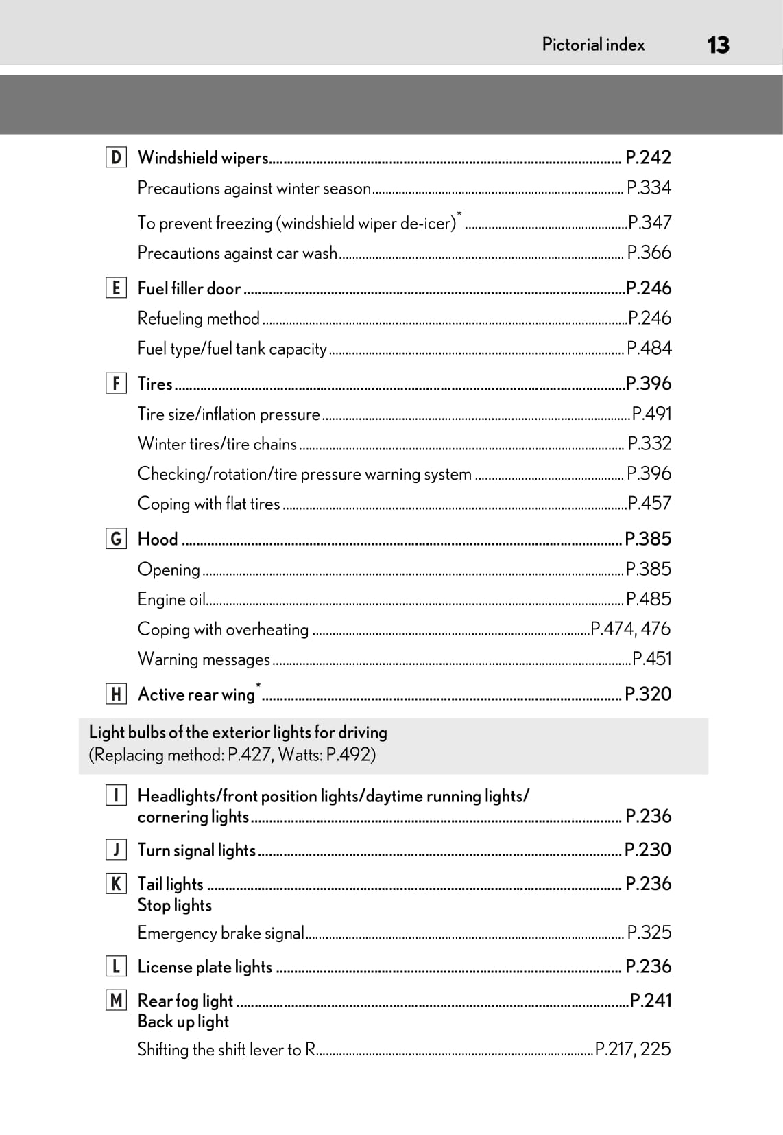 2017-2023 Lexus LC 500 Manuel du propriétaire | Anglais