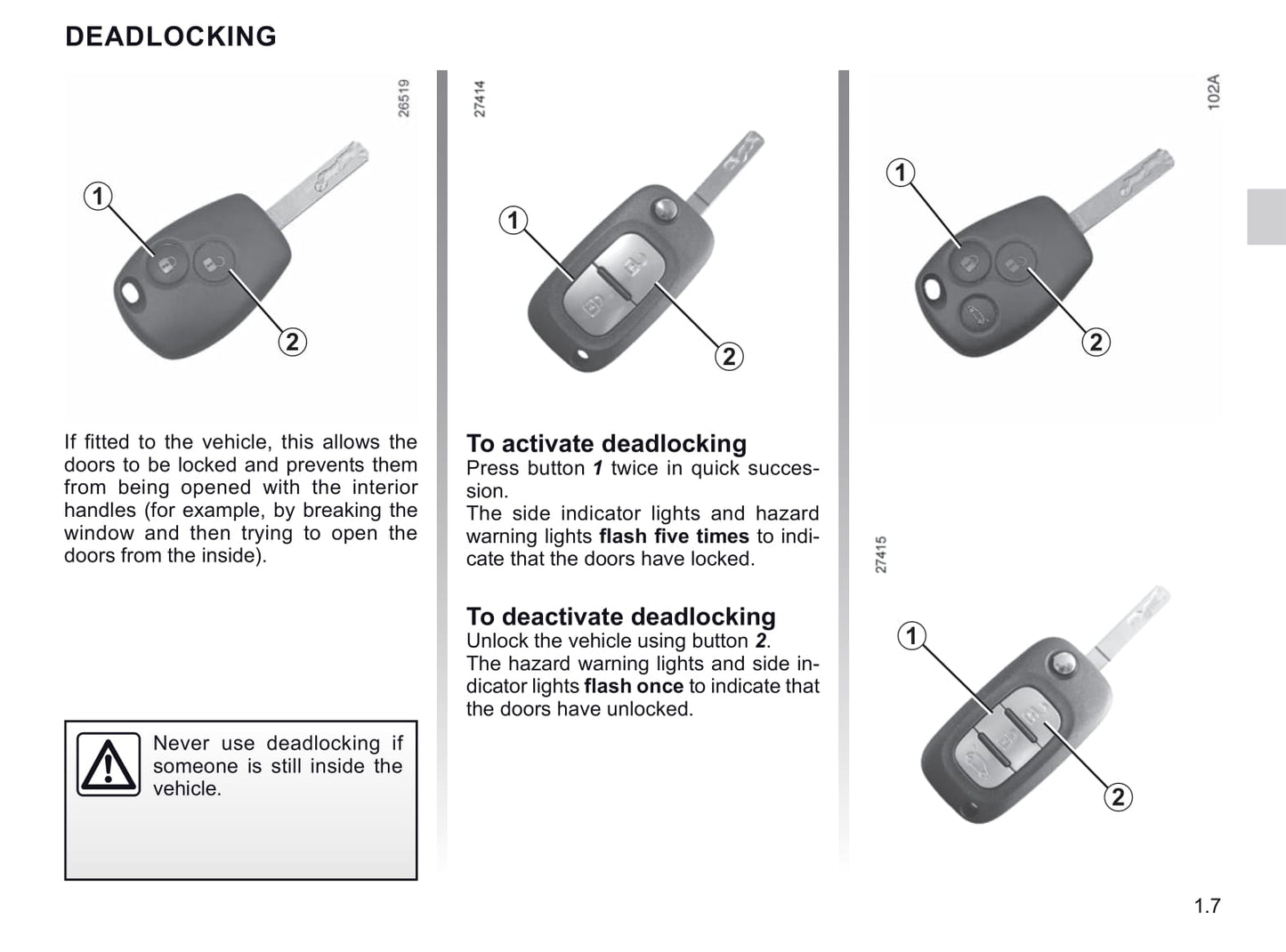 2019-2023 Renault Master Manuel du propriétaire | Anglais
