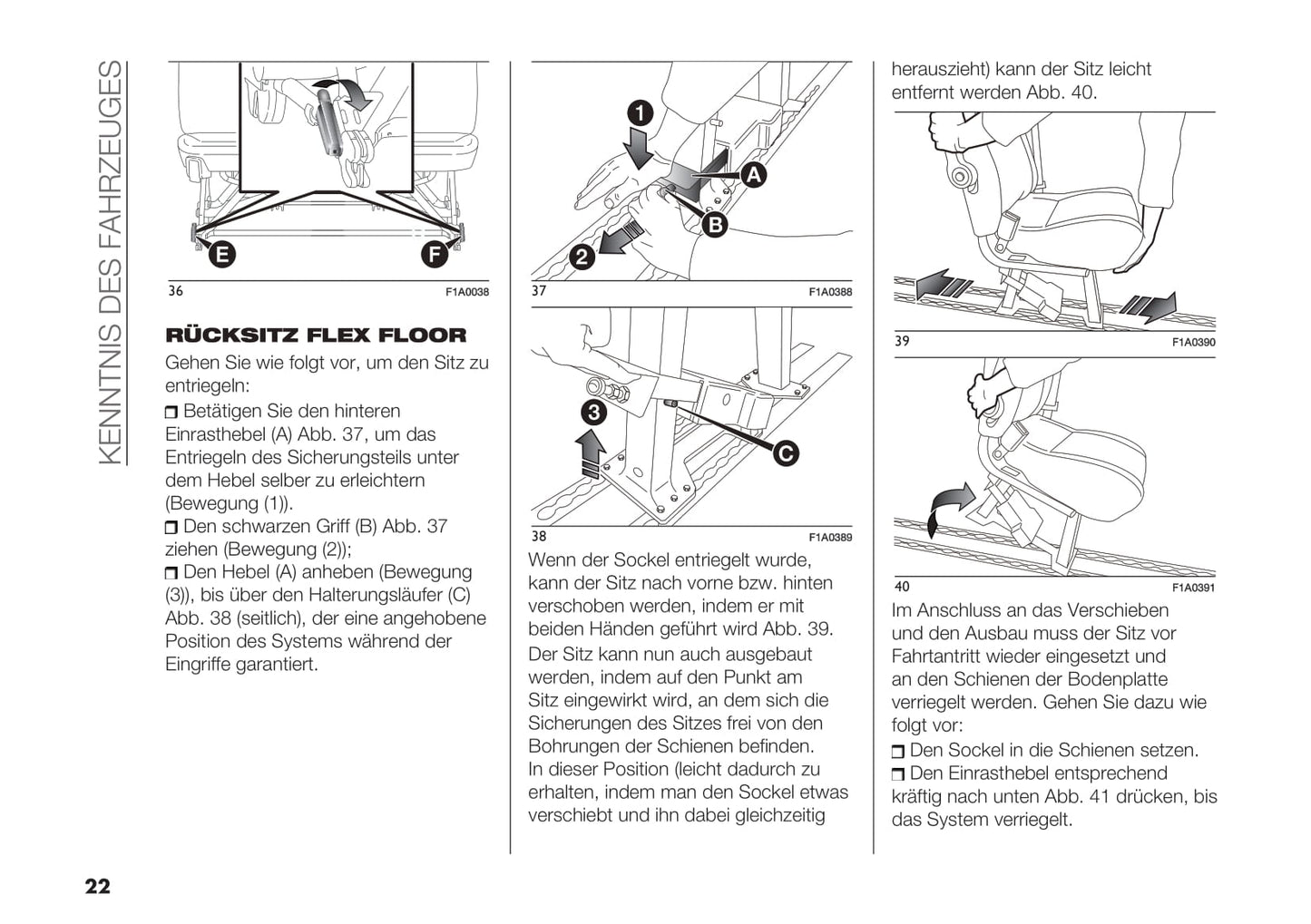 2018-2019 Fiat Ducato Base Camper Owner's Manual | German