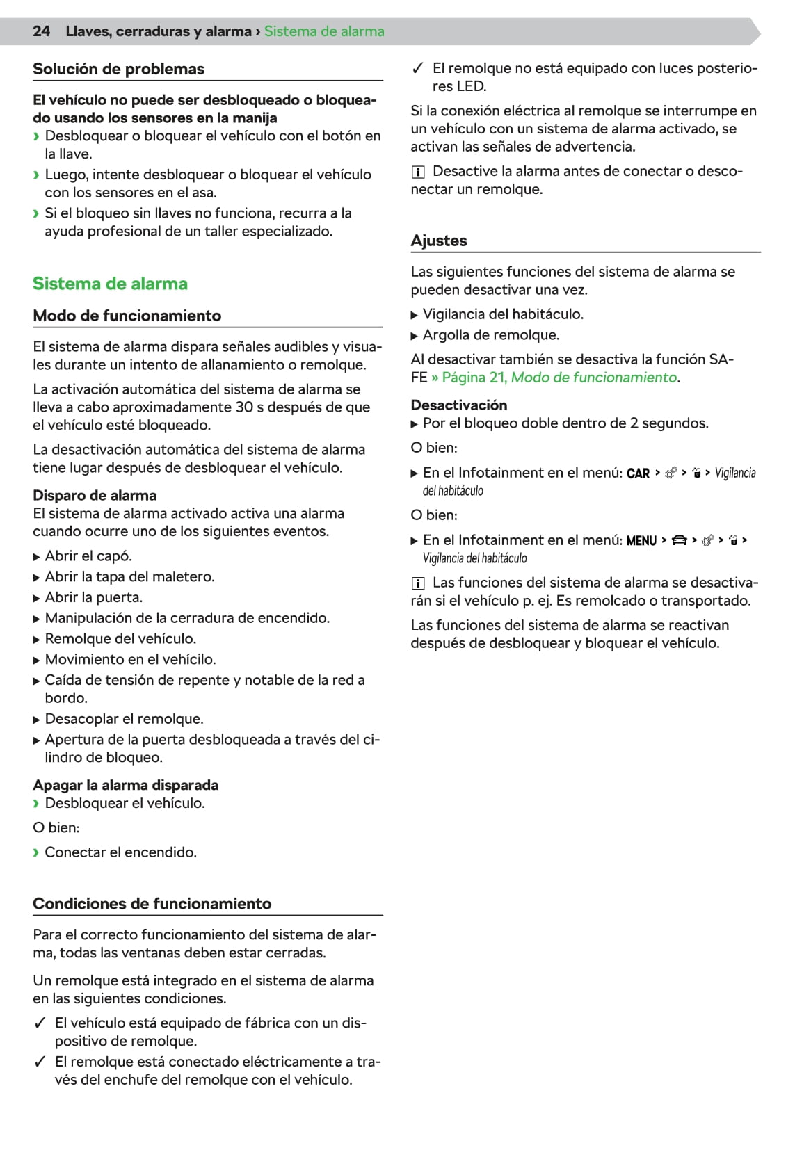 2019-2020 Skoda Superb Owner's Manual | Spanish