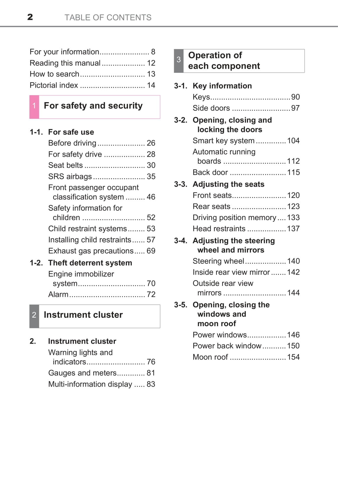 2013-2017 Toyota 4Runner Manuel du propriétaire | Anglais