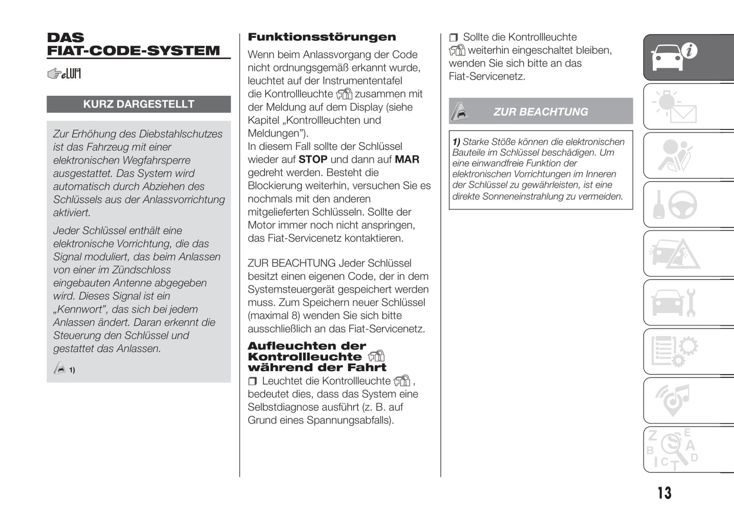 2018-2019 Fiat Doblò Gebruikershandleiding | Duits