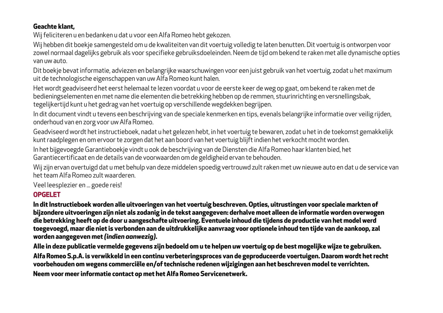 2021-2023 Alfa Romeo Stelvio Manuel du propriétaire | Néerlandais