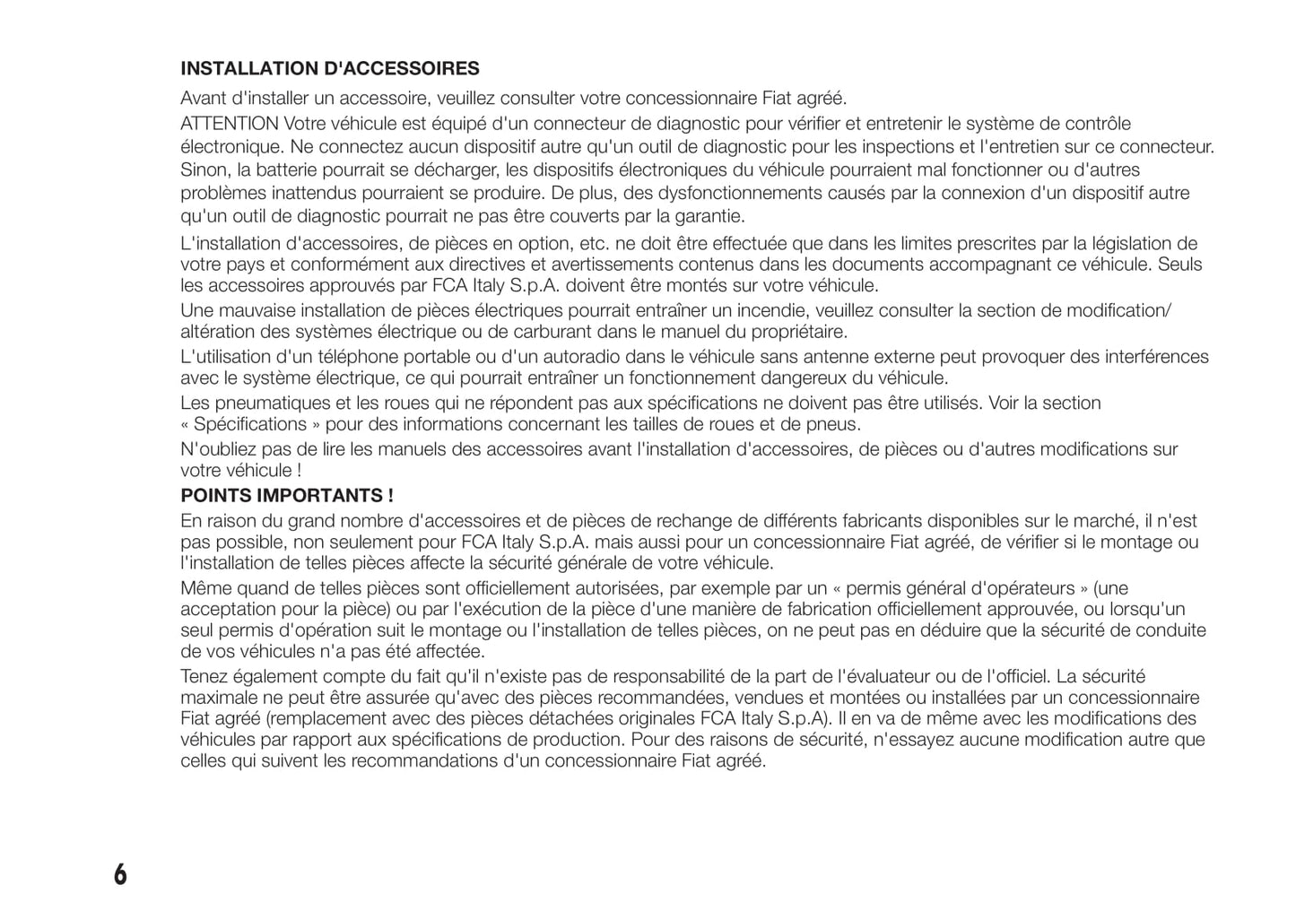 2016-2017 Fiat Fullback Double Cab Manuel du propriétaire | Français