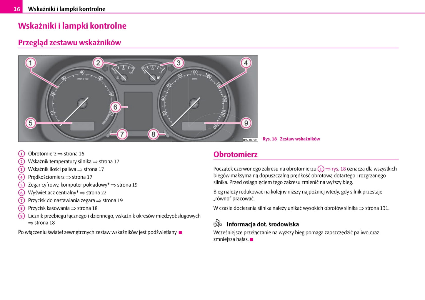 1997-2004 Skoda Octavia Bedienungsanleitung | Polnisch