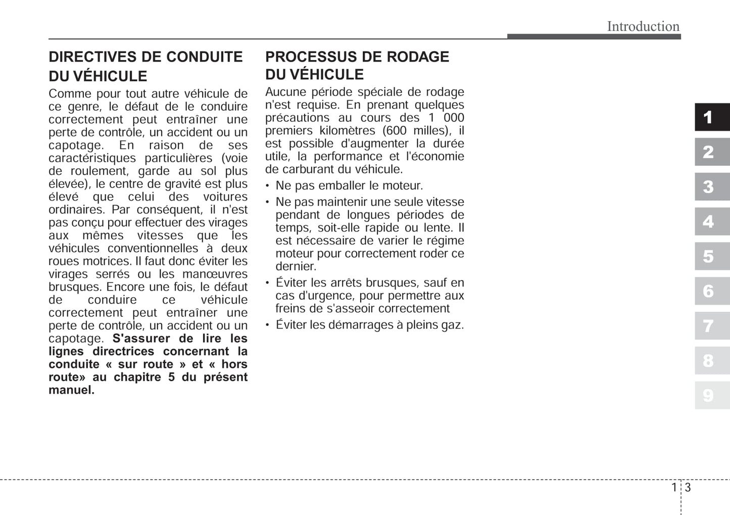 2006-2007 Kia Sportage Owner's Manual | French