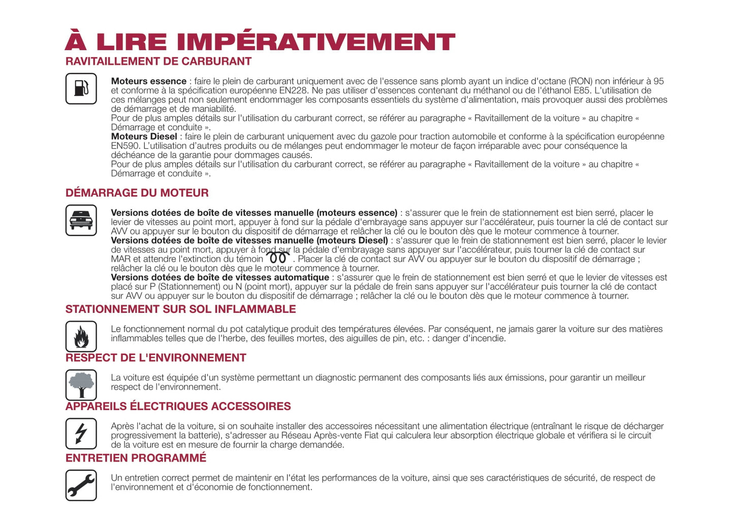 2016-2017 Fiat 500X Bedienungsanleitung | Französisch