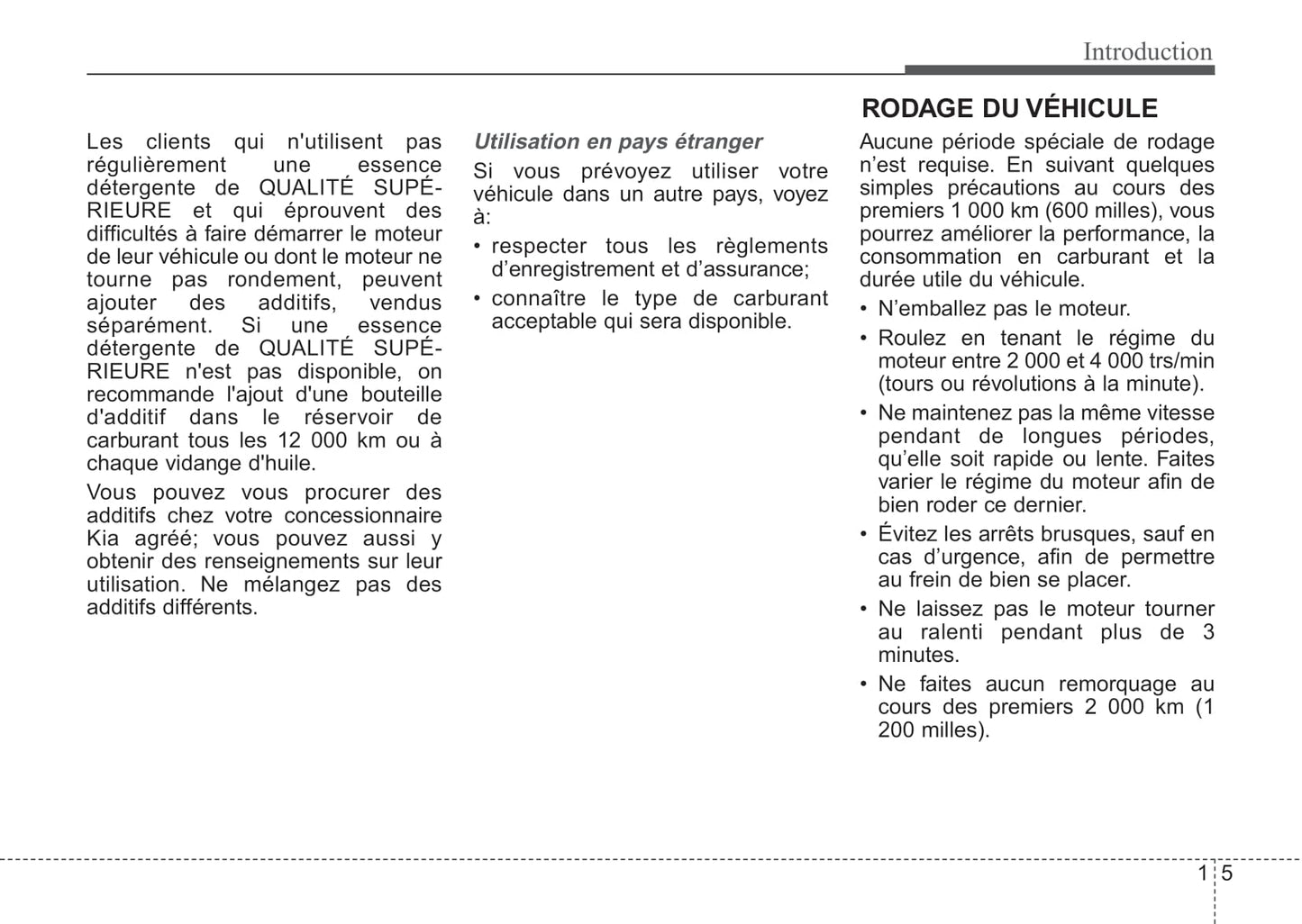 2014 Kia Rondo Bedienungsanleitung | Französisch