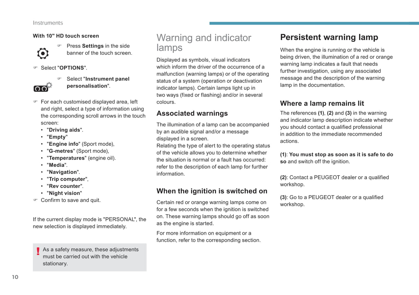 2018-2019 Peugeot 508 Manuel du propriétaire | Anglais