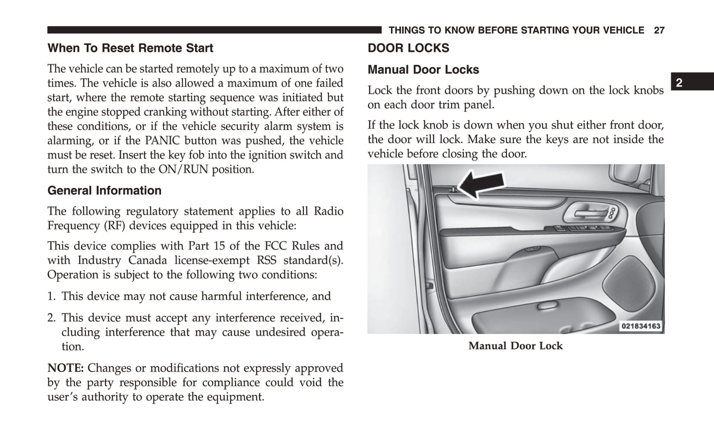 2017 Dodge Grand Caravan Owner's Manual | English