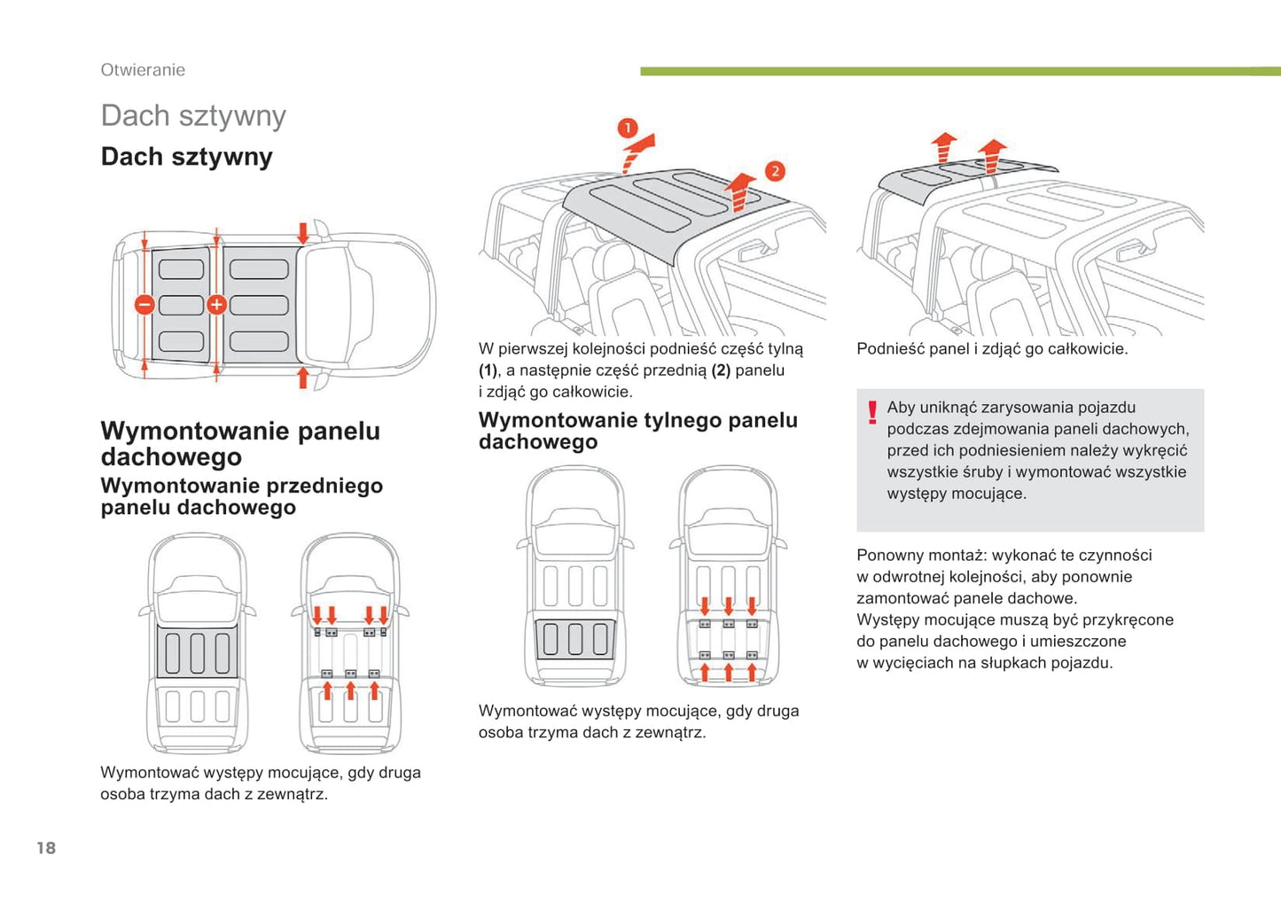 2017-2019 Citroën e-Méhari Owner's Manual | Polish