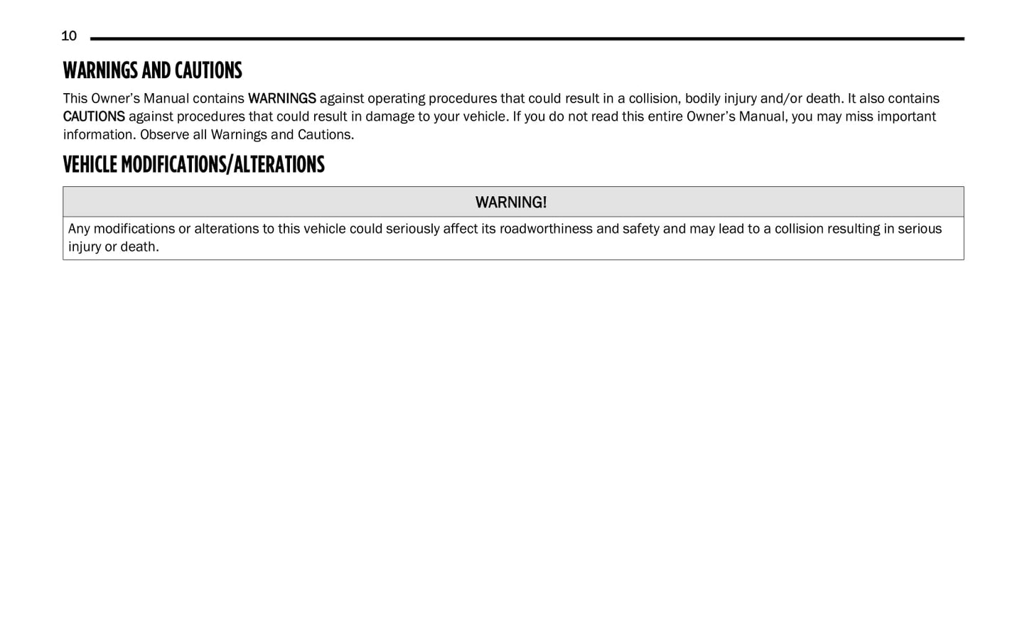 2020 Dodge/Ram Ram Truck 1500 Classic Manuel du propriétaire | Anglais