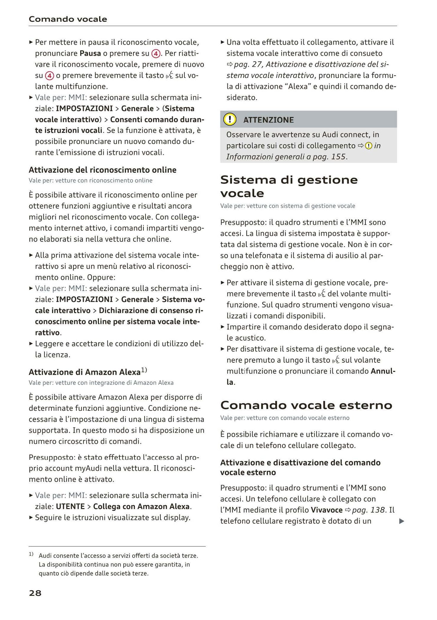 2018-2023 Audi A1 Gebruikershandleiding | Italiaans