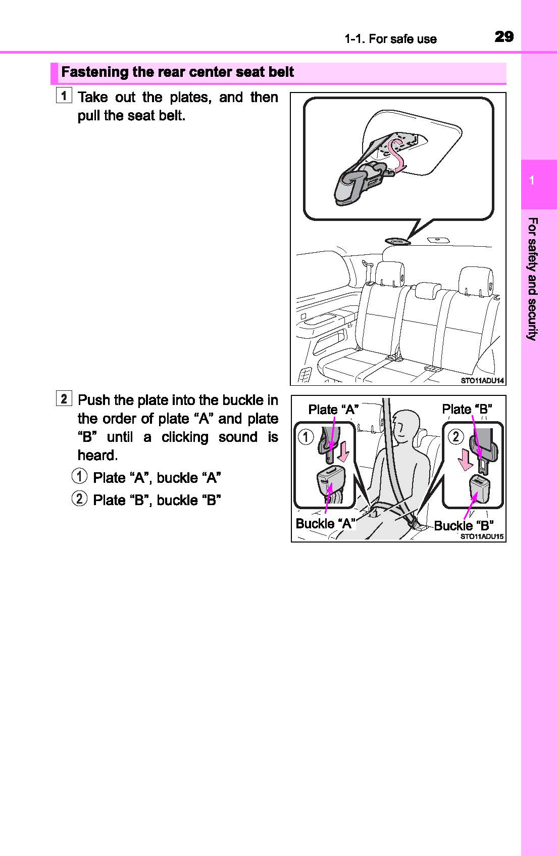 2019 Toyota Sequoia Manuel du propriétaire | Anglais