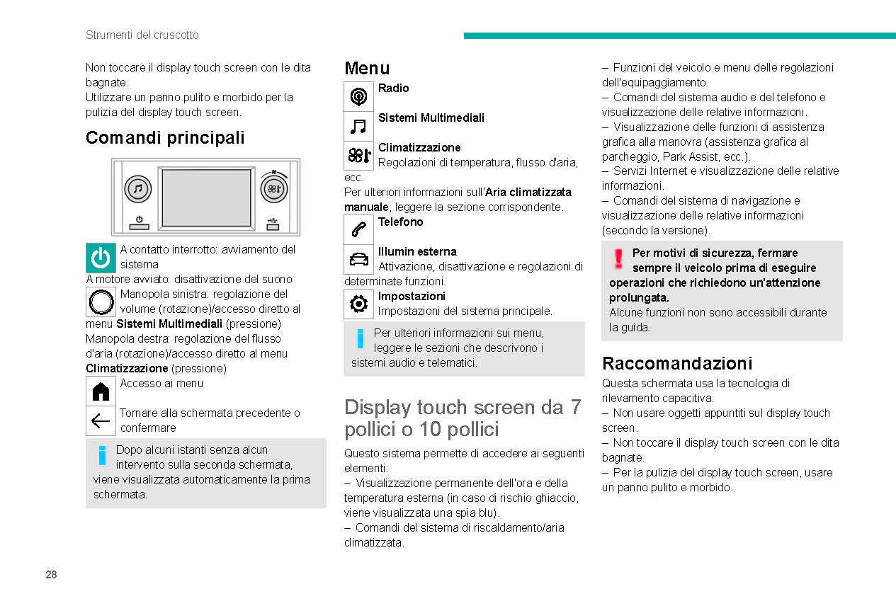 2021-2023 Peugeot 208/e-208 Manuel du propriétaire | Italien