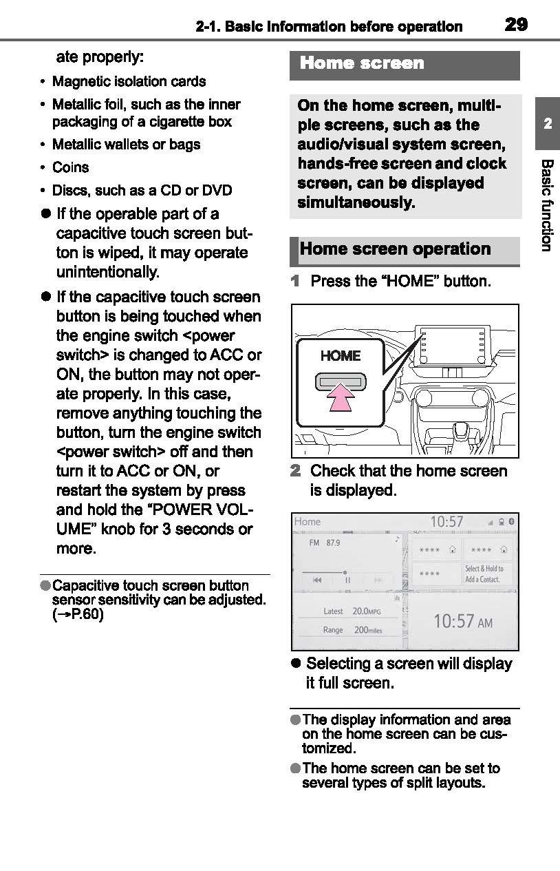 Toyota RAV4 Navigation And Multimedia System Manuel du propriétaire 2019 - 2023