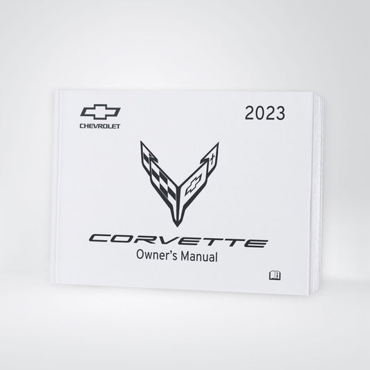 2023 Chevrolet Corvette Gebruikershandleiding | Engels